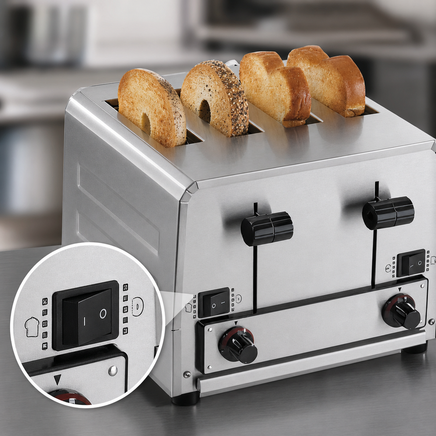 Switchable Bread/Bagel Selector