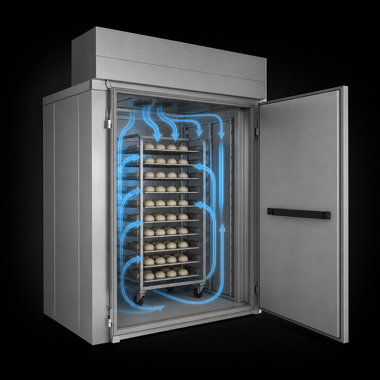 Product image #3 for Baxter PW2S Double Wide Roll-In Proof Box, 100.5-Inch Deep, Electric Heat, Without Floor