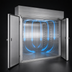 Thumbnail image #3 for Baxter PW3S Triple Wide Roll-In Proof Box, 100.5-Inch Deep, 2-Door, Electric Heat, With Floor