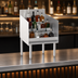 Thumbnail image #3 for Krowne Silver Series 18-Inch 4-Step Freestanding Raised Liquor Display