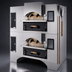 Thumbnail image #3 for Wave Flame Double Stacked Gas Deck Oven with 36