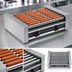 Thumbnail image #3 for Roll-A-Grill 6-Roller Hot Dog Grill, 10-Hot-Dog Capacity, 200 Hot Dogs/Hour, 120V