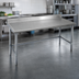 Thumbnail image #3 for Eagle Spec-Master Marine Series Stainless Steel Work Table with 4-1/2-Inch Backsplash, 84-Inch W x 36-Inch D