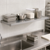 Thumbnail image #3 for Eagle Group 54 Inch x 18 Inch Solid Galvanized Steel Shelf with Marine Edge, 400 lb Capacity