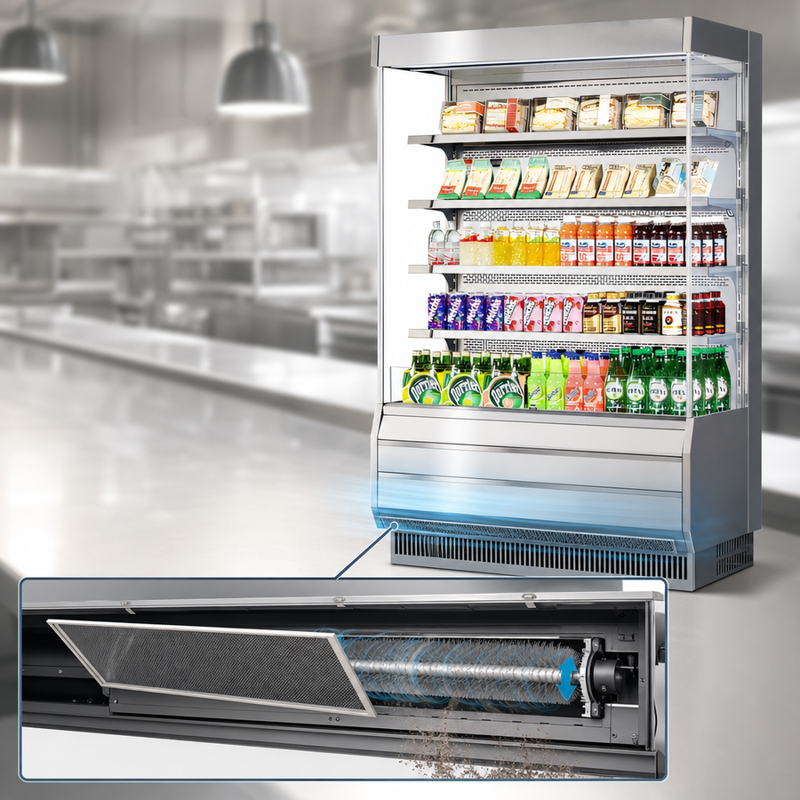 Self-Cleaning Condenser