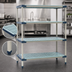 Thumbnail image #3 for MetroMax 4 48 Inch W x 18 Inch D x 63 Inch H Stationary Starter All-Polymer Shelving Unit, 4 Shelves
