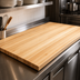 Thumbnail image #3 for Boos Block 60-Inch x 25-Inch Edge Grain Maple Kitchen Countertop with Penetrating Oil Finish
