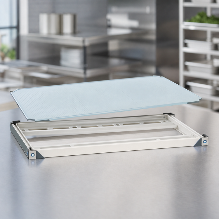 Product image #3 for MetroMax i 30"W x 24"D Solid Polymer Shelf with Microban