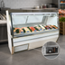 Thumbnail image #3 for Howard-McCray 34N Series 48-Inch Self-Contained Fish/Poultry Service Case with Straight Glass and LED Lighting