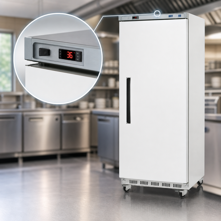 Product image #3 for Arctic Air AWR25 Single Door Economy Reach-In Refrigerator, 25 Cu. Ft., White
