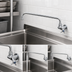Thumbnail image #3 for T&S Brass B-0211 Single Pantry Wall-Mount Faucet with 12-Inch Swing Nozzle