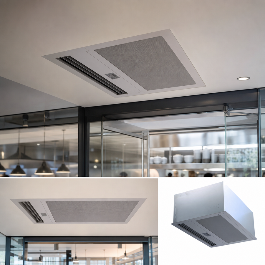 Flush-Mount Recessed Design