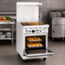 Thumbnail image #3 for CookRite AGR-24G-LP 24-Inch LP Gas Range with Griddle Top and Space-Saver Oven