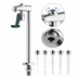Thumbnail image #3 for Krowne Royal Series Deck Mount Push-Back Pitcher & Glass Filler
