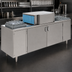 Thumbnail image #3 for Champion CG6 Straight Conveyor Underbar Glass Washer, Low-Temperature Chemical Sanitizing, 72-Inch Cabinet