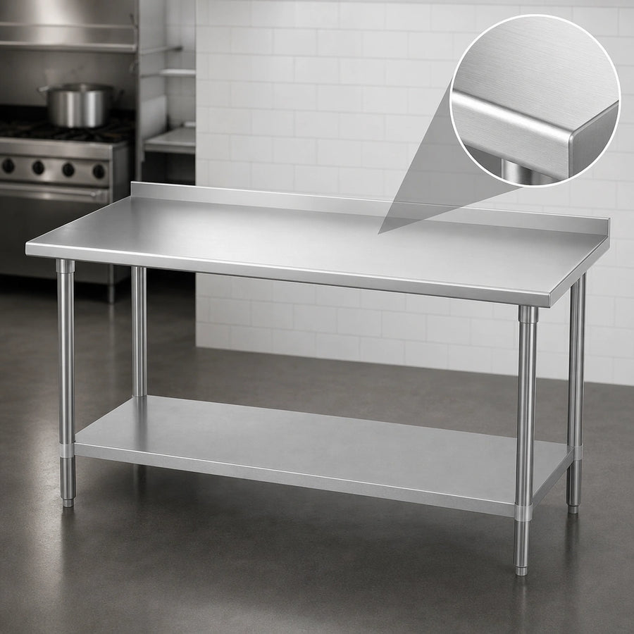 16-Gauge 400-Series Stainless Steel Top