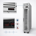 Thumbnail image #3 for Turbo Air PRO Series Reach-In Heated Holding Cabinet with 1 Glass Door, 14.65 Cu. Ft.