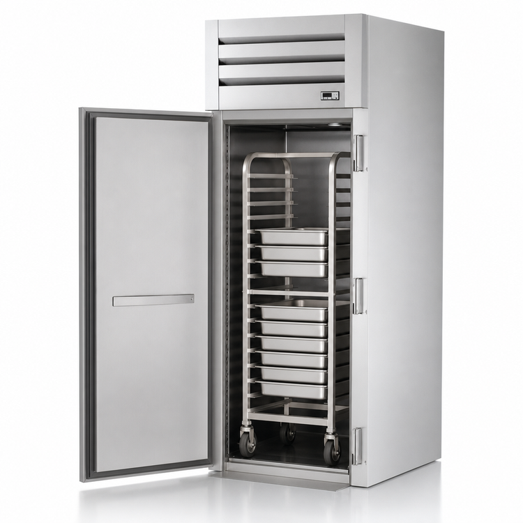 Product image #3 for SPEC SERIES Roll-In One-Section Freezer with Locking Stainless Steel Door