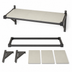 Thumbnail image #3 for Cambro Camshelving Elevation Series Wall-Mounted Solid Shelf Kit, 14