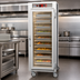 Thumbnail image #3 for Metro C5 6 Series Mobile Full-Height Heated Holding Cabinet with Tempered Clear Glass Doors and Universal Slides, 120V