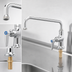 Thumbnail image #3 for T&S Brass Single Pantry Deck-Mount Faucet with 12-Inch Swing Nozzle and Quarter-Turn Ceramic Cartridge