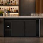 Thumbnail image #4 for Perlick Corporation BBSLP60 Low-Profile Two-Door Self-Contained Back Bar Refrigerator, 60 Inch, 13.3 Cu. Ft.