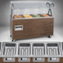 Thumbnail image #3 for Vollrath 2-Series 4-Well Mobile Hot Food Station with Enclosed Storage Base, Buffet-Style Breath Guard, Cherry Woodgrain