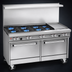 Thumbnail image #3 for Southbend Ultimate 60-Inch Gas Restaurant Range with 6 Burners, 24-Inch Griddle, Convection Oven and Cabinet Base
