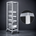 Thumbnail image #3 for Channel Manufacturing Standard Series Aluminum End-Load Steam Table Pan Rack for 12 x 20 Pans, 19-Pan Capacity