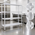 Thumbnail image #3 for New Age H.D. Series All-Welded 4-Shelf Heavy-Duty Aluminum Shelving Unit, 48W x 24D x 72H