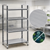 Thumbnail image #3 for Cambro Camshelving Elements XTRA 4-Shelf Stationary Starter Unit, 18