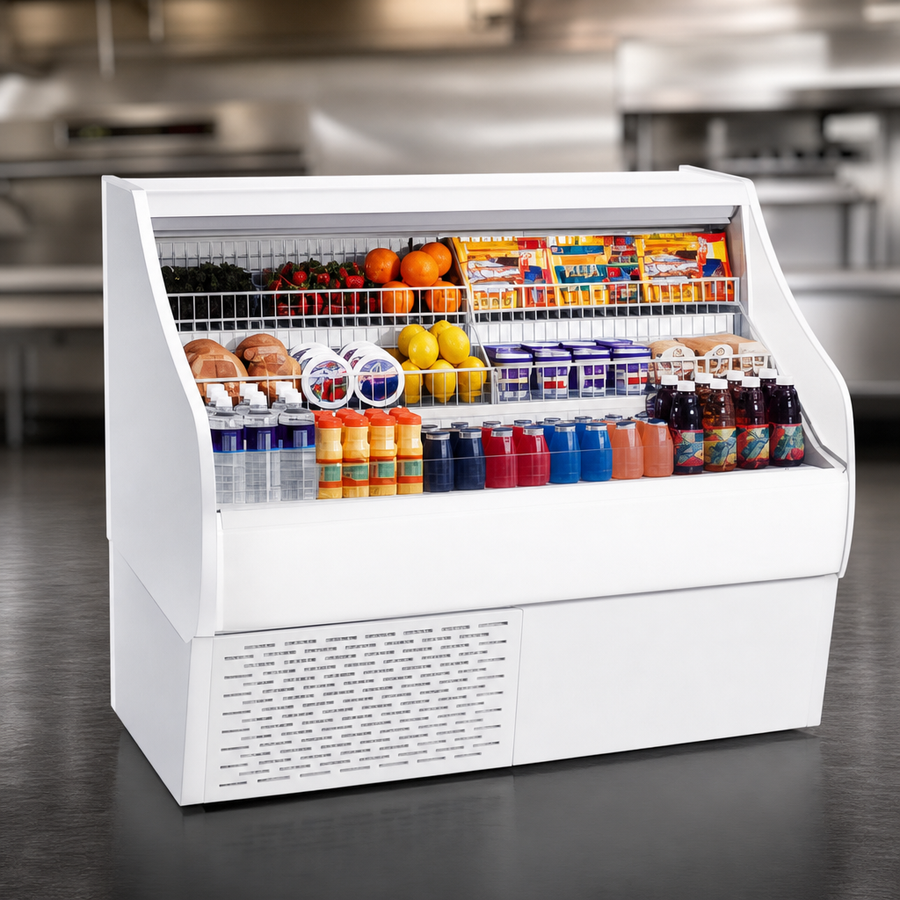 Curved Open Merchandiser