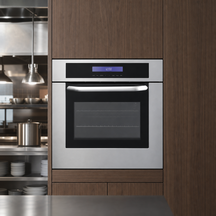 Product image #3 for Summit Appliance 24-Inch Built-In Electric Convection Wall Oven, 2.5 Cu. Ft., Stainless Steel
