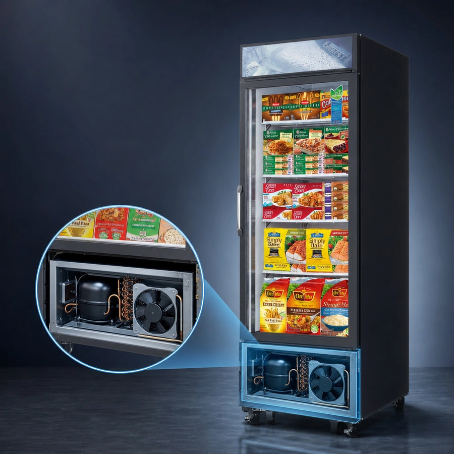Self-Contained Bottom-Mounted Refrigeration