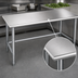 Thumbnail image #3 for Eagle Group Spec-Master 30 Inch W x 24 Inch D Flat Top Stainless Steel Work Table with Galvanized Tubular Base