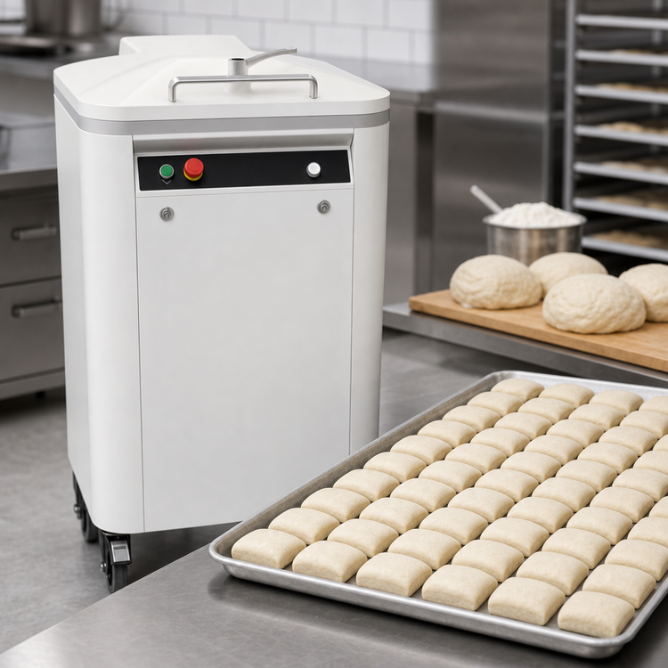 Product image #3 for Univex Automatic Square Dough Divider, 48-Piece Hydraulic Floor Model