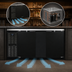 Thumbnail image #3 for Continental Refrigerator BB69N 69-Inch Front-Breathing Two-Door Refrigerated Back Bar Cooler