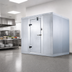 Thumbnail image #3 for AmeriKooler Indoor Floorless Quick Ship Walk-In Cooler with Remote R-448A Refrigeration, 8' x 8' x 7'2
