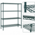 Thumbnail image #3 for Eagle Redi-Pak 5-Tier Stationary Wire Shelving Unit, 48