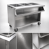 Thumbnail image #3 for Spec-Master SPHT5CB-208 5-Well Electric Mobile Sealed Well Hot Food Table with AutoFill