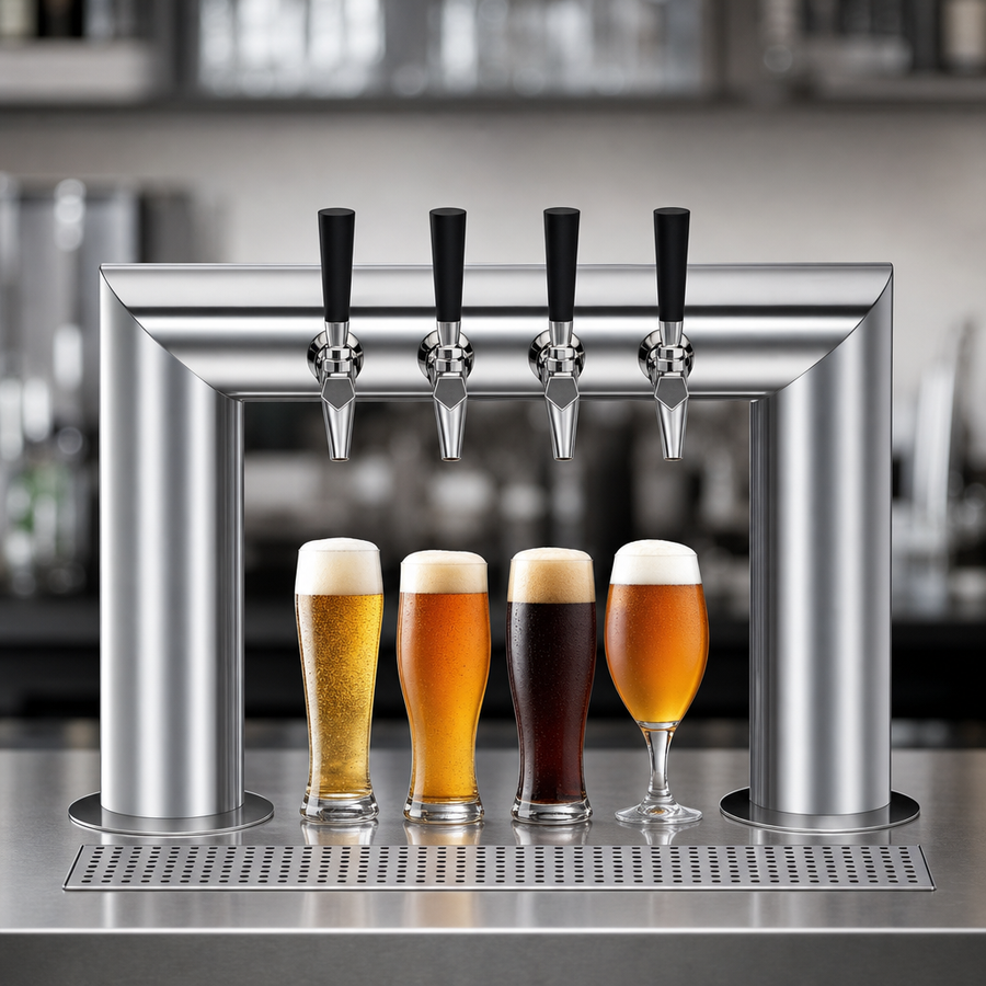 Four-Faucet Capacity