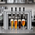 Thumbnail image #3 for Krowne 4-Faucet Air-Cooled Pass-Thru Countertop Beer Tower