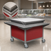 Thumbnail image #3 for Eagle Group Director's Choice Outside Mitered Corner Transition Unit with Stainless Steel Top and Open Base