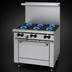 Thumbnail image #3 for Garland Signature Sunfire 36-Inch Commercial Gas Range with 6 Open Burners and Standard Oven