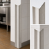 Thumbnail image #3 for John Boos Outside Corner Stainless Steel Corner Guard, 4 x 4 x 48 Inch
