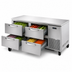 Thumbnail image #3 for True SPEC Series 67-1/4-Inch 2-Section Deep Undercounter Refrigerator with 4 Drawers