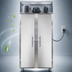 Thumbnail image #3 for Continental Refrigerator D2FSENSA Designer Slim Line 2-Section Reach-In Freezer