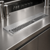 Thumbnail image #3 for Glastender 42-Inch Left-Drain Stainless Steel Underbar Drink Rail with Removable Perforated Insert