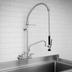 Thumbnail image #3 for Fisher Wall-Mount Pre-Rinse Unit with Add-On Faucet and 10-Inch Spout