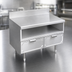 Thumbnail image #3 for 36-Inch x 28-Inch Utility Stand with Dry-Drawer Base and Undershelf, 304 Stainless Steel